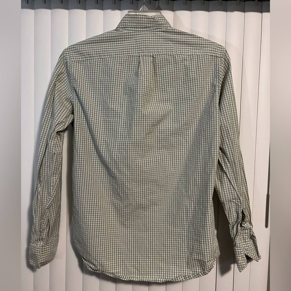 J.Crew Men’s Gingham Button Down, M